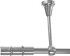 Gardinenstange Edelstahl Look, Metall, Durchmesser 19mm, Produktbild-Vorschau 1