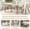 Fortuna Lai Moderný jedálenský stôl Obdĺžnikový stôl 140x80 Náhľad obrázku produktu 2