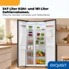 Exquisit Side by Side 528 l No Frost | Energieklasse C | Produktbild-Vorschau 4