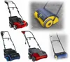 A collage of different electric scarifiers and aerators. Náhľad obrázku produktu