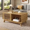 Table basse Merax réglable en hauteur, avec porte à Voir les images du produit 2