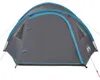 vidaXL Kuppel-Campingzelt 4 Personen Blau Wasserdicht Produktbild-Vorschau 6