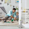 Relaxdays Türstopper Giraffe, Stoff & Sand, Türpuffer für Produktbild-Vorschau 3