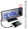 digitální budík se zrcadlovým povrchem 4 v 1 - 180° Náhled obrázku produktu 2