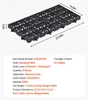 VEVOR 6 pallet in plastica 600x300x30 mm, pallet leggeri Anteprima dell’immagine prodotto 7