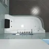HOME DELUXE - Baignoire balnéo - CARICA gauche blanche avec Voir les images du produit 5