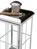 3er Set Edelstahl Glas Laternen Windlicht Gartenlaterne mit Produktbild-Vorschau 4
