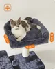FEANDREA Kratzbaum, XXL Katzenbaum, 164 cm, rauchgrau Produktbild-Vorschau 5