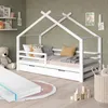 Letto montessori bambini Vitalispa Luni Bianco 200 x 90 cm Anteprima dell’immagine prodotto 1