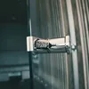 Dvere do sauny Harvia Line - hliník / sklo sivé / 70 x 190 Náhľad obrázku produktu 3