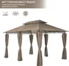 Mondeer Pavillon de jardin 3x4m Premium Pavillon à cadre Voir les images du produit 4