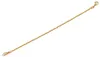 Akzent Kettenarmband aus Edelstahl in goldfarbig mit IP Produktbild-Vorschau 2