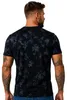 Herren T-Shirt | Sommershirt | Batik Optik | 2879 Schwarz Produktbild-Vorschau 4