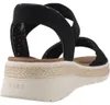 Skechers Slip-Ins: Bobs Sun Ray  Sandalen Plat - Zwart - Voir les images du produit 10
