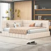 Sweiko Lit rembourré Canapé-lit 160x200 Lit Voir les images du produit 1