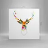 Bild auf Leinwand - Leinwandbild - Deer fantasie Graffiti Produktbild-Vorschau 3