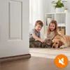 Türdichtung 90cm Braun, Zugluftstopper für Tür & Fenster, Produktbild-Vorschau 7