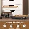 COSTWAY Rollcontainer mit 7 Schubladen, Aktenschrank mit Produktbild-Vorschau 5