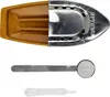 Blechspielzeug Kerzenboot Berlin silber braun Pop Pop Blech Produktbild-Vorschau 3