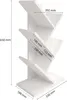 Bücherregal Baumform - 65 cm - Weiß - Aufsatz für Produktbild-Vorschau 4