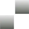 Two square mirrors are shown against a white background. Náhled obrázku produktu