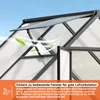 Szklarnia Ikodm, oranżeria aluminiowa, czarna rama z Podgląd zdjęcia produktu 6