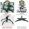 COSTWAY Albero di Natale artificiale 135 cm, albero di Anteprima dell’immagine prodotto 5