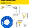 SucceBuy Súprava bezvzduchovej striekacej hadice, 50ft 3600 Náhľad obrázku produktu 7