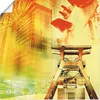 ARTland Poster Essen Skyline Abstrakte Collage I Größe: Produktbild-Vorschau 1