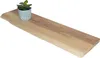 Wandregal Akazienholz natur massiv 90x20 cm Holzregal Produktbild-Vorschau 1