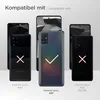 Marketing image showing compatibility of a product with different Samsung phone models. Produktbild-Vorschau