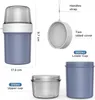 Müslibecher to Go Joghurtbecher Auslaufsicher 560ml+310ml Produktbild-Vorschau 3