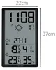 Kienzle Jumbo NEO LCD Wetter Wanduhr vertikal mit XXL Produktbild-Vorschau 3