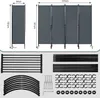 WOLTU Paravent 4-teilig 224x181 cm, Raumteiler klappbar, Produktbild-Vorschau 4