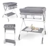 COSTWAY 3 in 1 Wickeltisch klappbar, Wickelkommode Produktbild-Vorschau 1