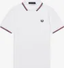 Fred Perry Twin Tipped Polo Weiß Produktbild-Vorschau 2