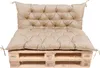 TexDeko Garden Palettenauflage 120x60cm mit Rückenlehne Produktbild-Vorschau 1
