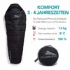 Steinwood Premium Schlafsack koppelbar extra breit 3-4 Produktbild-Vorschau 6