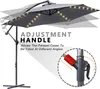 SWANEW 3,5 m slnečník UV40+ Camping Pendulum Umbrella Náhľad obrázku produktu 3
