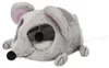 TRIXIE Kuschelhöhle Lukas - hellgrau/grau - 35 × 33 × 65 cm Produktbild-Vorschau 1
