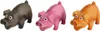 Beeztees Piglets - Hundespielzeug - Latex - Farblich Produktbild-Vorschau 3