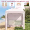 Namiot plażowy COSTWAY 185 x 185 cm, zadaszenie plażowe z Podgląd zdjęcia produktu 6
