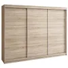 Schwebetürenschrank MERO 3-türig Schrank 200 cm  mit Produktbild-Vorschau 2