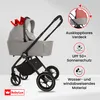 BabyLux® Kočík 3v1 Set GAVIA, Skladací, Sada Lahkých Náhľad obrázku produktu 4