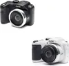 Two digital cameras, one black and one white, are shown against a white background. Náhled obrázku produktu