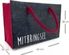 heimtexland ® Allzweck Filztasche Shopper Tasche Produktbild-Vorschau 3