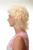 WIG ME UP Perücke Locken Hellblond schulterlang Proll Produktbild-Vorschau 2