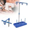 Support pour bobines de machine à coudre, bleu, plastique Voir les images du produit 6