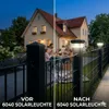 6040 Solar Zaunleuchte LED für Doppelstabmattenzäune und Produktbild-Vorschau 2