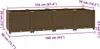 vidaXL Podwyższone łóżko 160x40x38 cm Polipropylen Podgląd zdjęcia produktu 10